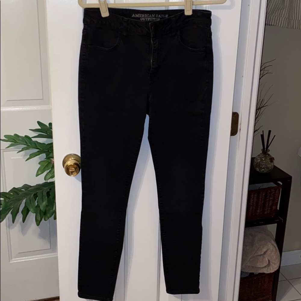 American eagle black jeans